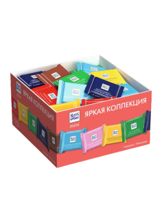Набор мини-шоколада Ritter Sport Mini 7 вкусов, 1.4кг