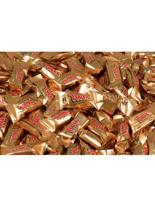 Конфеты шоколадные Twix Minis, 2.7кг