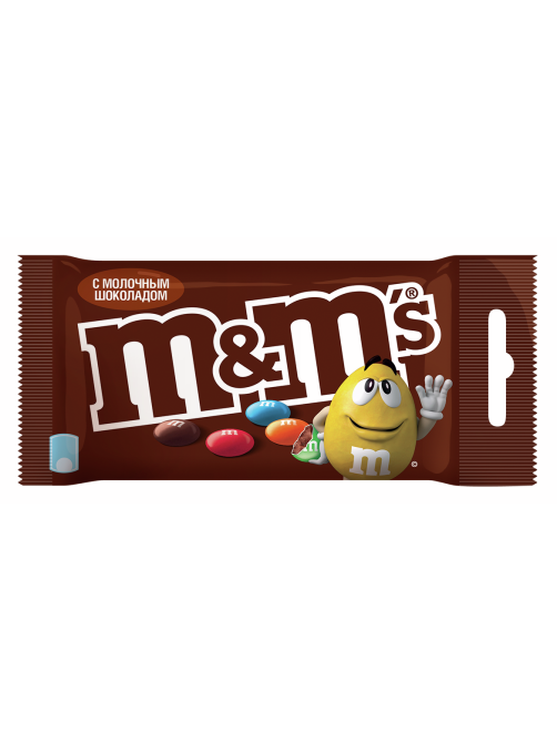 Конфеты M&M's драже c молочным шоколадом, 45г