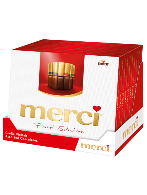 Набор шоколадных конфет Merci Finest Selection Ассорти, 250г