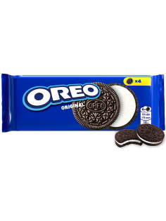 Печенье сэндвич Oreo Original с какао и начинкой с ванильным вкусом, 38г