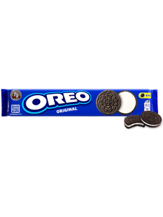 Печенье сэндвич Oreo Original с какао и начинкой с ванильным вкусом, 95г