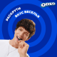 Печенье сэндвич Oreo с какао и клубничной начинкой, 95г