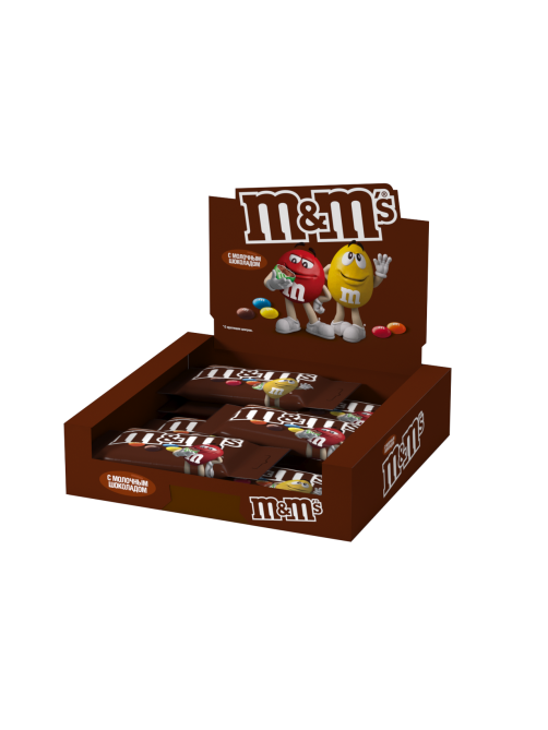 Конфеты M&M's драже c молочным шоколадом, 45г