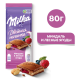 Шоколад Milka Миндаль-лесные ягоды молочный, 80г