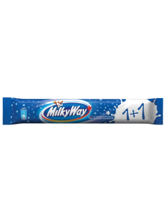 Батончик шоколадный Milky Way 1+1, 52г