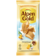 Шоколад белый Alpen Gold Пинаколада в белом шоколаде с фруктовыми кусочками, 80г