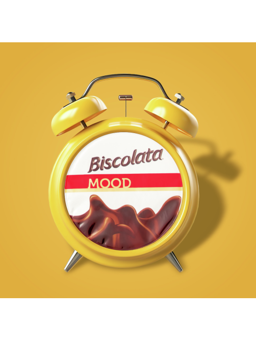 Печенье Biscolata Mood с шоколадной начинкой, 115г