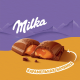 Шоколад Milka молочный с карамельной начинкой, 90г
