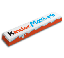 Шоколад молочный Kinder Maxi с молочной начинкой, 21г