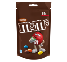 Конфеты M&M's драже c молочным шоколадом, 80г
