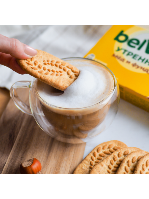 Печенье Belvita Утреннее с фундуком и медом, 225г