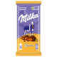 Шоколад Milka молочный с карамельной начинкой, 90г
