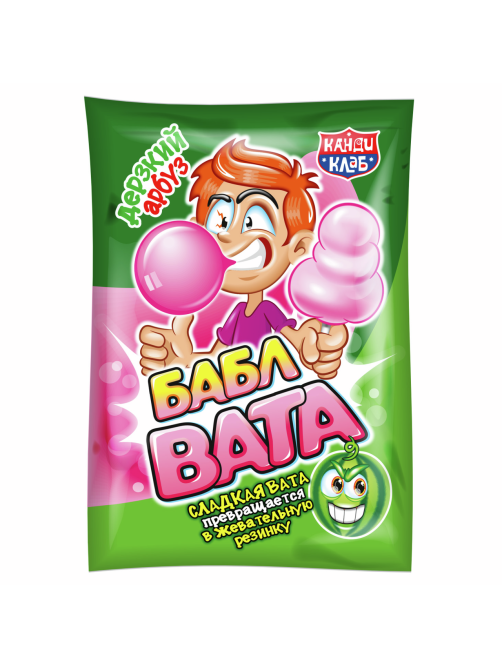 Вата сладкая Канди клаб Вата ассорти, 5г x 24 шт