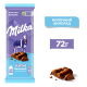 Шоколад Milka Bubbles пористый молочный, 72г