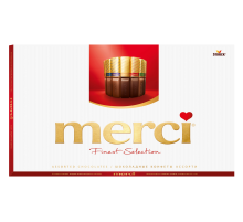 Набор шоколадных конфет Merci Finest Selection Ассорти, 400г