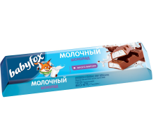 Батончик BabyFox с молочной начинкой, 45г