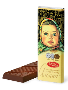 Шоколад Красный Октябрь Аленка молочный, 20г