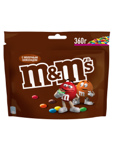 Конфеты M&M's драже c молочным шоколадом, 360г