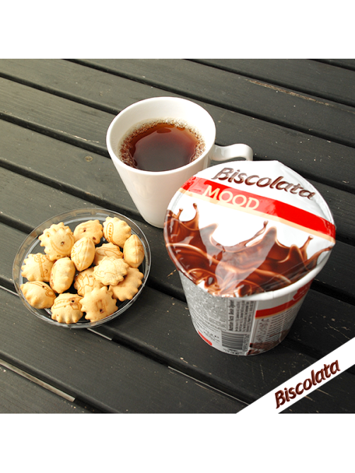 Печенье Biscolata Mood с шоколадной начинкой, 115г