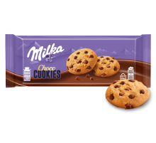 Печенье Milka Choko Cookie с кусочками молочного шоколада, 126г