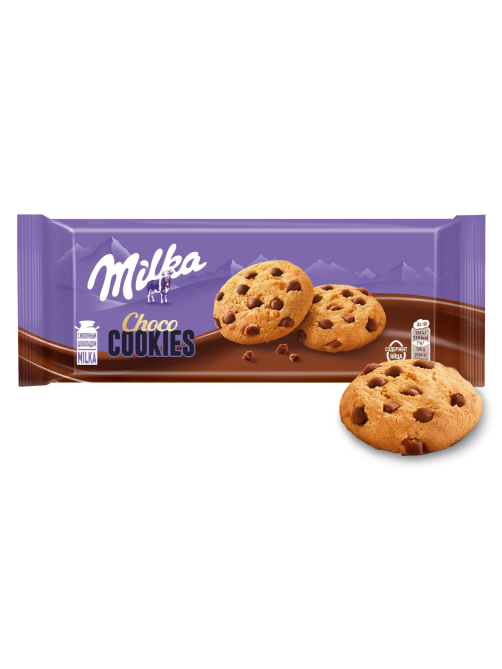 Печенье Milka Choko Cookie с кусочками молочного шоколада, 126г