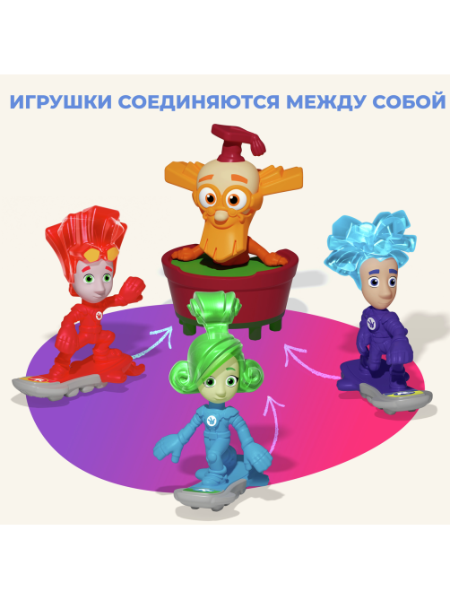 Шоколадное яйцо Kinder Сюрприз с игрушкой внутри коллекция Фиксики, 20г