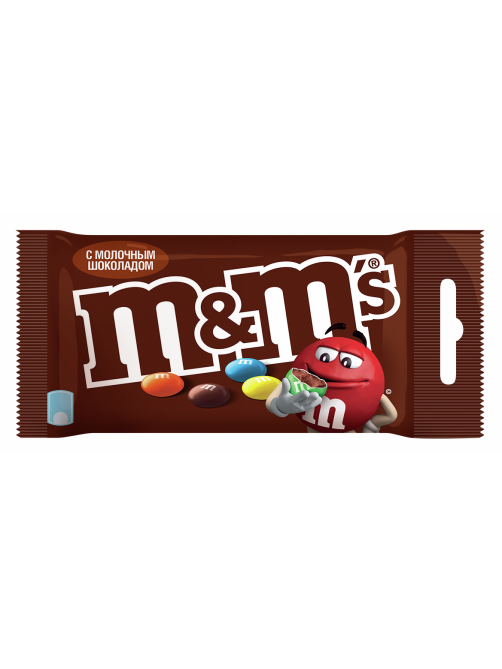 Конфеты M&M's драже c молочным шоколадом, 45г