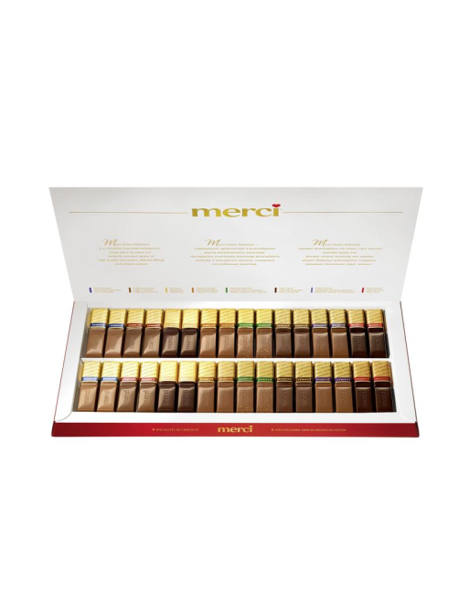 Набор шоколадных конфет Merci Finest Selection Ассорти, 400г
