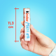 Шоколад молочный Kinder Maxi с молочной начинкой, 21г