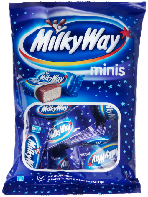 Конфеты шоколадные Milky Way Minis, 176г
