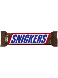 Батончик шоколадный Snickers 50.5г