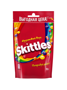 Драже Skittles Фруктовый вкус, 70г