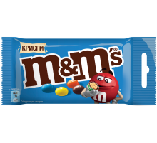 Конфеты M&M's Криспи драже с хрустящим центром, 36г