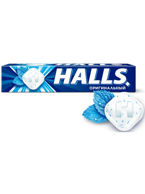 Леденцы Halls Оригинальные, 25г