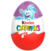 Шоколадное яйцо Kinder Сюрприз с игрушкой внутри коллекция Смешарики, 20г