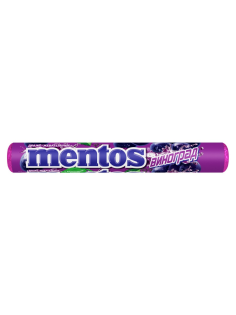 Драже жевательные Mentos виноград, 37.5г