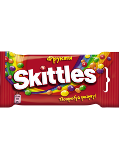 Драже Skittles фрукты, 38г