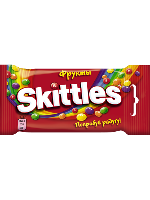 Драже Skittles фрукты, 38г