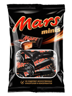 Конфеты шоколадные Mars Minis, 182г
