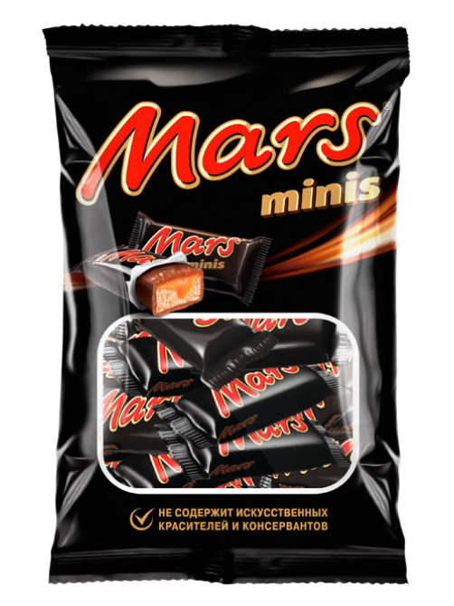 Конфеты шоколадные Mars Minis, 182г