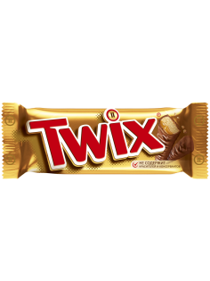 Батончик шоколадный Twix 55г