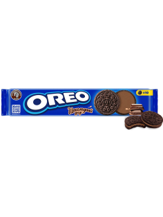 Печенье сэндвич Oreo с какао и шоколадной начинкой, 95г