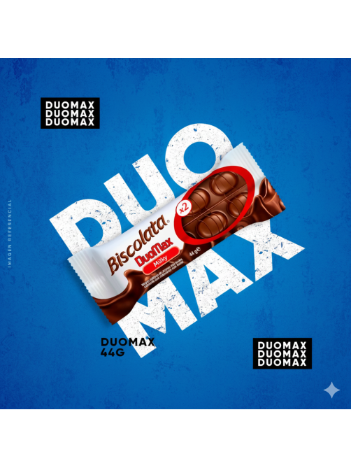 Вафли Biscolata Duomax фундук, 44г