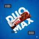 Вафли Biscolata Duomax фундук, 44г
