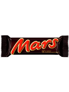 Батончик шоколадный Mars 50г
