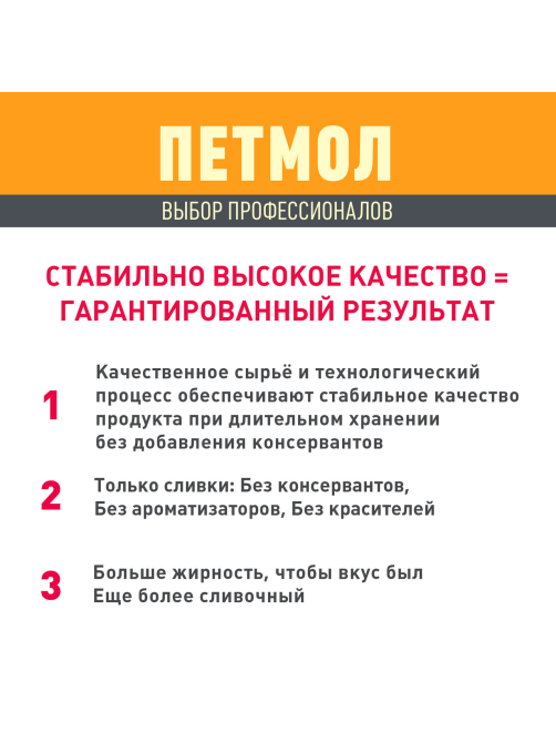 Сливки Петмол ультрапастеризованные 22%, 1кг