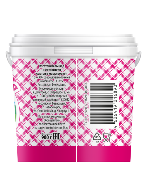 Продукт сметанный Альпийская коровка 30%, 900г