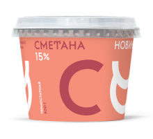 Сметана Братья Чебурашкины термостатная 15%, 200г