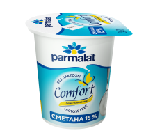 Сметана Parmalat безлактозная 15%, 300г